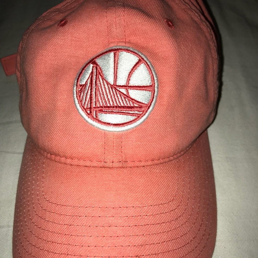 Mitchell & Ness Pink Golden State Warriors Hat